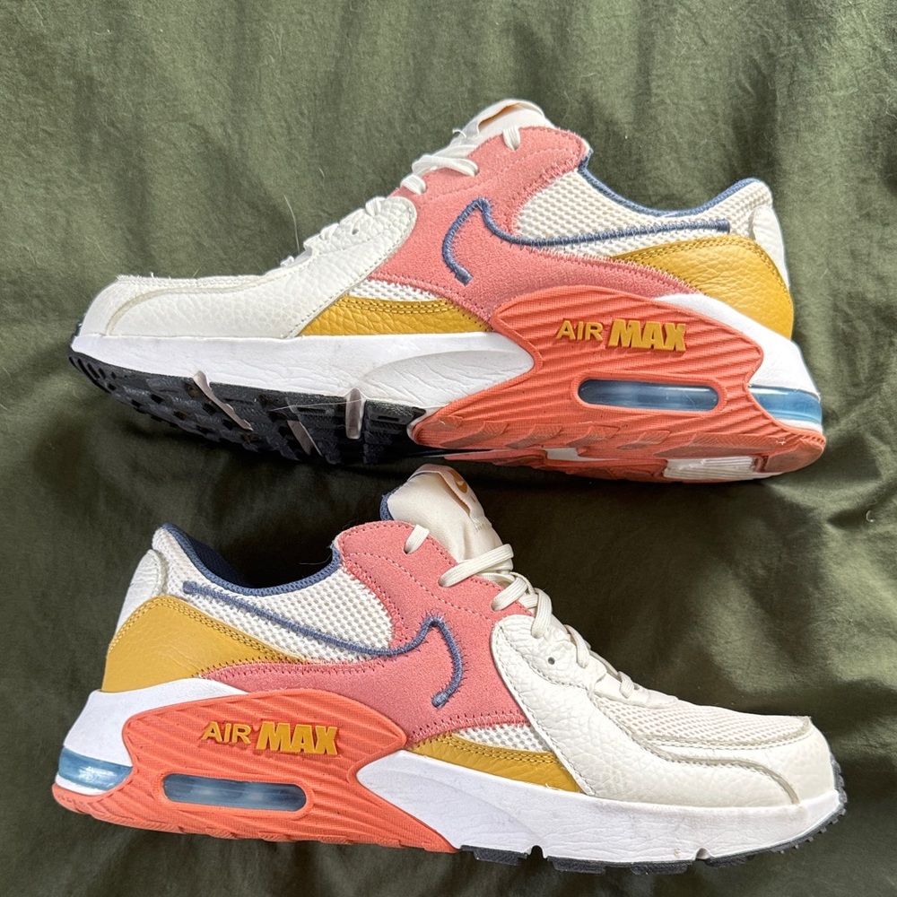 Nike Air Max with Red and Gray Accents